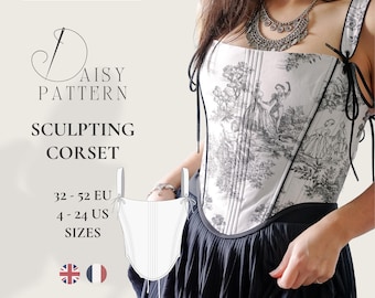 Sculpting Corset PDF Sewing Pattern