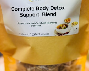 Herbal Detox Tea Blend | Body Cleanse, Liver Support, Digestion (21 Servings)