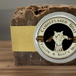 Organic Tallow & Goat Milk Soap - Warm Vanilla Scent