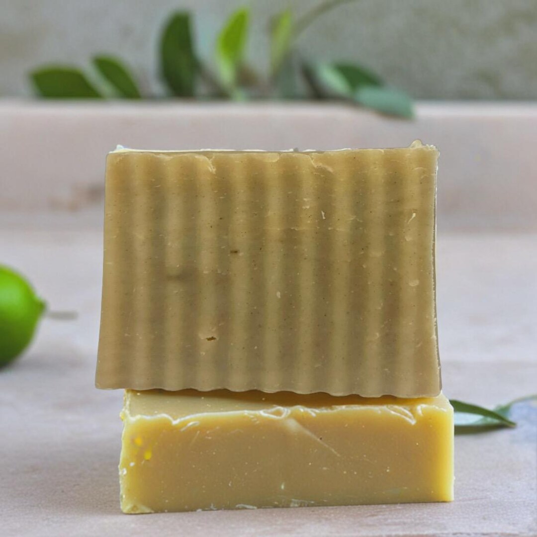 Lime & Eucalyptus Soap Bar: Energizing Essential Oils - Etsy