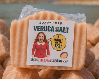 Savon au sel de l'Himalaya Veruca Salt - Bio et encens