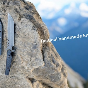 Custom knife for tactical campers Handmade Tactical Knives: Get Ready for Your Adventure with TacticalvKnife, Handmade Blades, CustomKnives