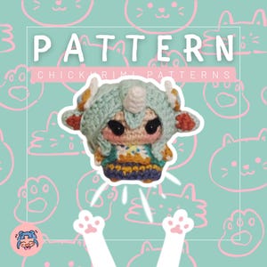 Celestial Healer Amigurumi Crochet Pattern: DIY Doll Design (PDF Pattern)