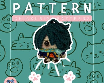 League of Legends Hwei Inspired Amigurumi Crochet Pattern - Crochet Doll, Artistic Character, Handmade Plush Toy