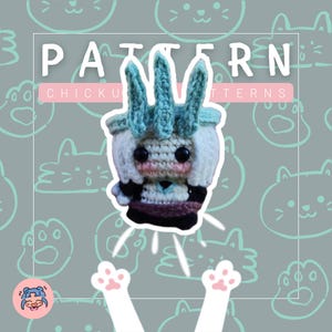 Shadowed Monarch Inspired Amigurumi Crochet Pattern – Doll - Plush Toy Design – Fan Art DIY Pattern