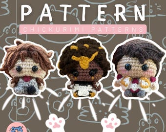 Arcane Viktor, Mel, Jayce Inspired Amigurumi Crochet Pattern - League of Legends Arcane FanArt