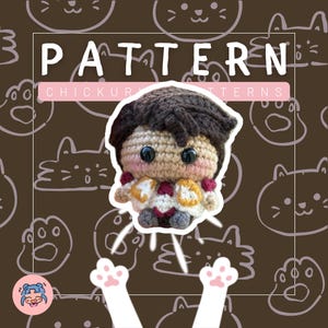 Op Jayce Arcane geïnspireerd amigurumi-haakpatroon - League of Legends Arcane FanArt