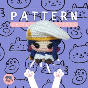 Chibi-Style Sheriff Amigurumi Crochet Pattern – Inspired by an Animated Series