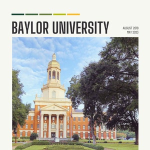 College Digital Print