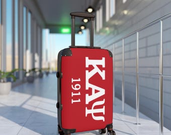 Kappa Alpha Psi, 1911, Suitcase, Red