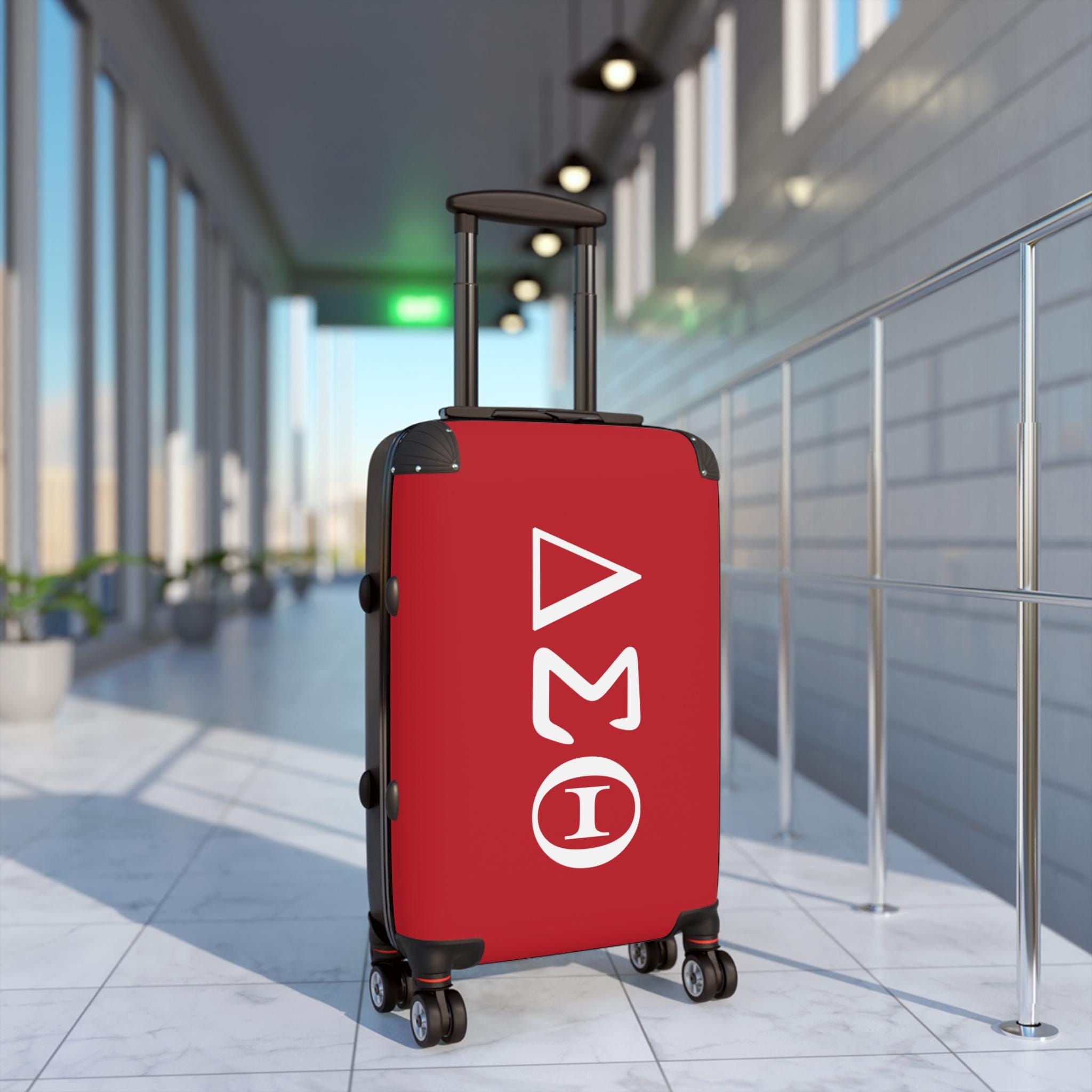 Delta, AEO, Suitcase, Red