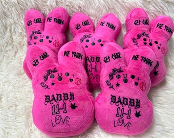 Peluche personalizzato ispirato a Lil Peep tatuato da 5,5"-6" - Vari colori