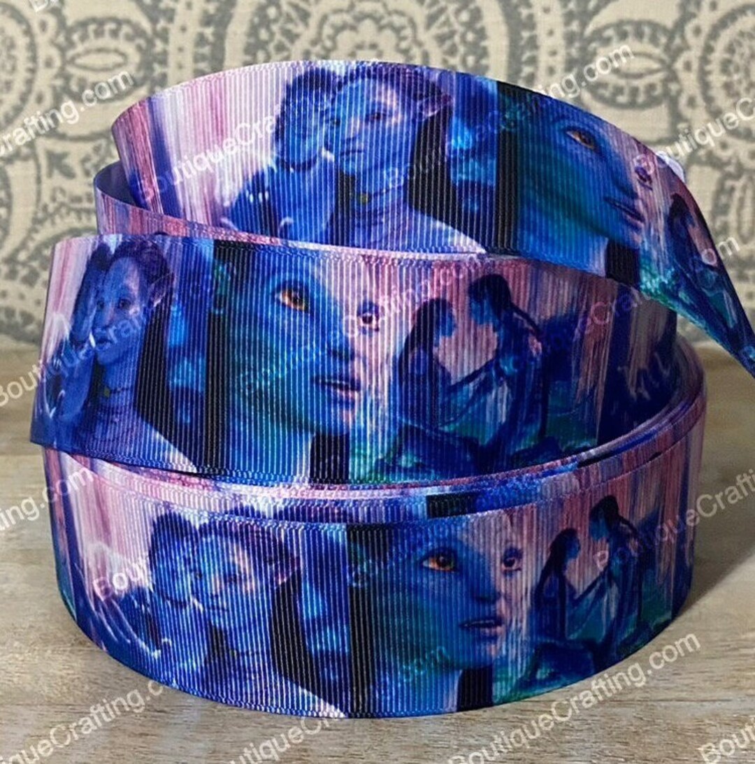 Disney Avatar Ribbon High Quality Grosgrain Ribbon by the Yard 1