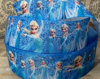 ディズニー オラフ アナと雪の女王 リボン 1インチと1.5インチ 高品質