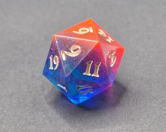 Juego de dados poliédricos de 7 piezas Bi Vibes