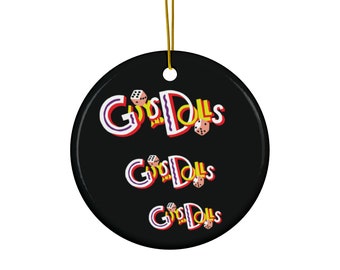 Guys and Dolls (1992 Broadway) [2-Sided Ceramic Ornament]