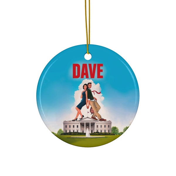 Dave (2018 Washington , D.C.) [2-Sided Ceramic Ornament]