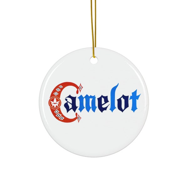 Camelot (1960 Broadway) [2-Sided Ceramic Ornament]