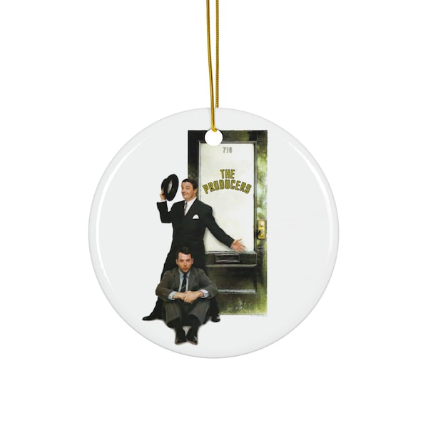 The Producers (2001 Broadway) [2-Sided Ceramic Ornament]