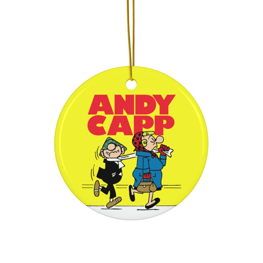 Andy Capp (1982 London) [2-sided Ceramic Ornament] - Etsy UK