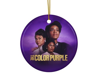 The Color Purple (2023 Film) (DVD) [2-Sided Ceramic Ornament]