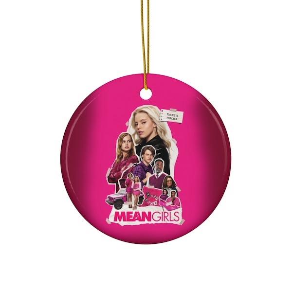 Mean Girls (2024 Film) [2-Sided Ceramic Ornament]