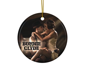 Bonnie & Clyde (2011 Broadway) [Ornement en céramique recto-verso]