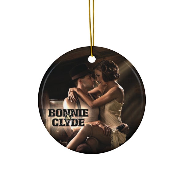 Bonnie & Clyde (2011 Broadway) [2-Sided Ceramic Ornament]