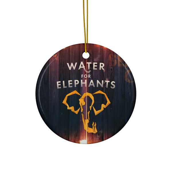 Water for Elephants (2024 Broadway) [2-Sided Ceramic Ornament]