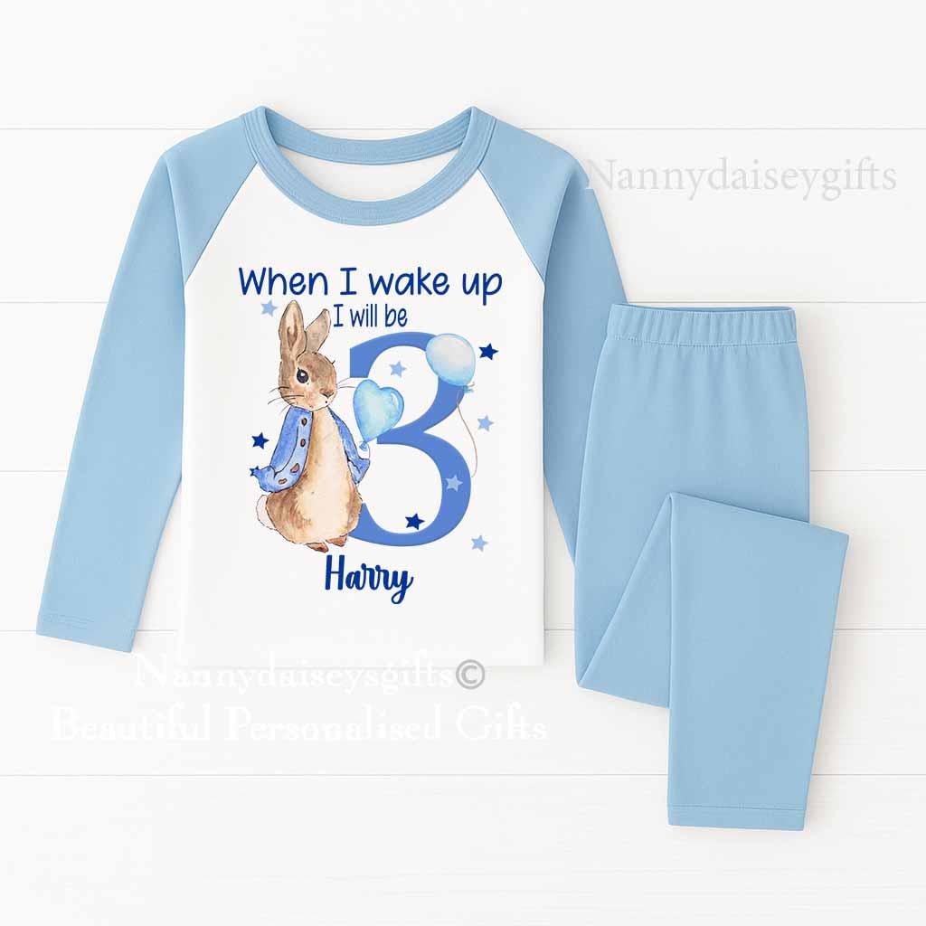 Ensemble Pyjama & Bandeau TU Peter Rabbit - Fille 12-18 Mois - Neuf Avec Étiquettes - Idéal Cadeau