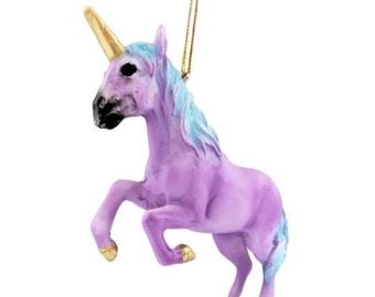 Magical Unicorn Fantasy Christmas Tree Ornament for Kids