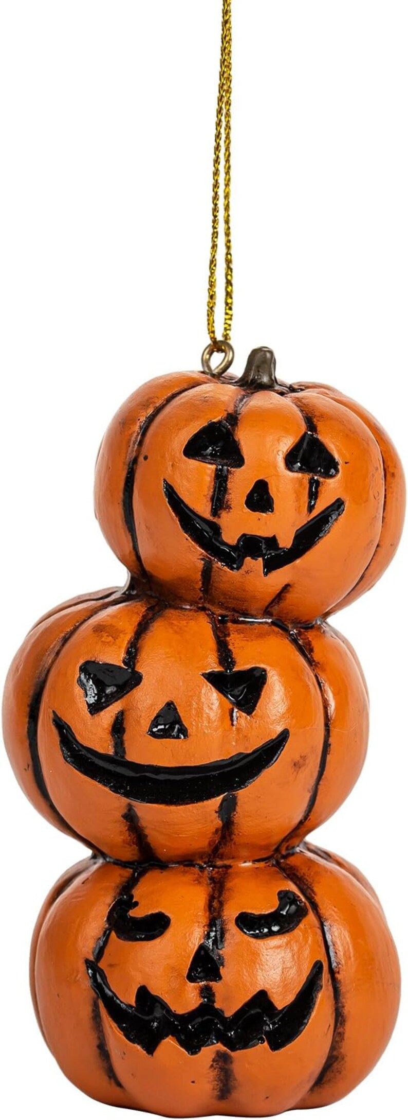 Halloween Pumpkins Jack O Lantern Stacked Spooky Scary Christmas Tree ...