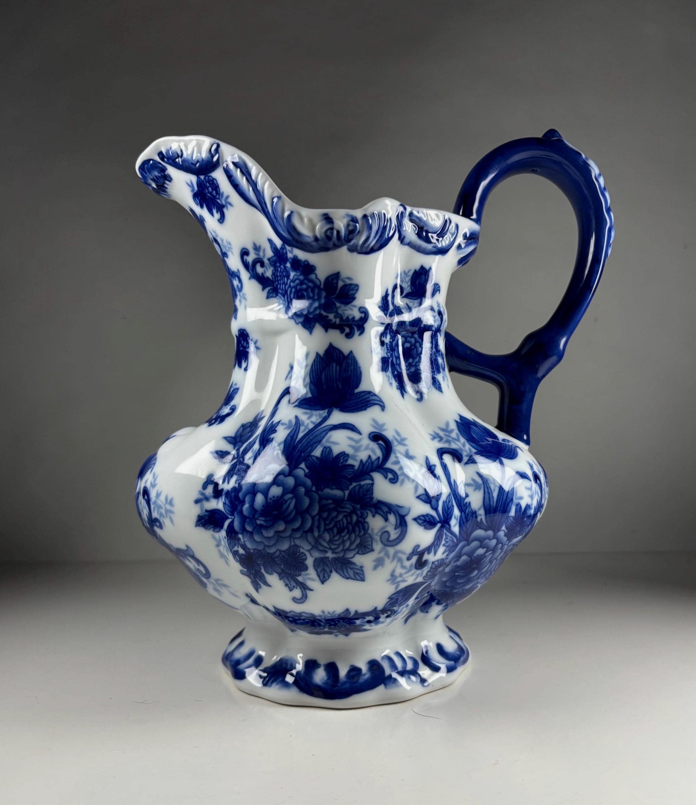 Antique Blue and White Pitcher - Etsy - Page 9