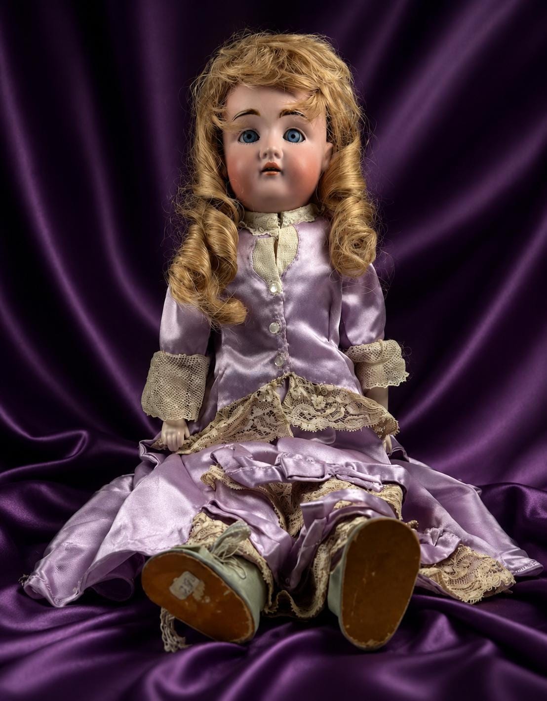 Huge 29” Antique Kestner 154 DEP Doll – Early German Bisque Beauty