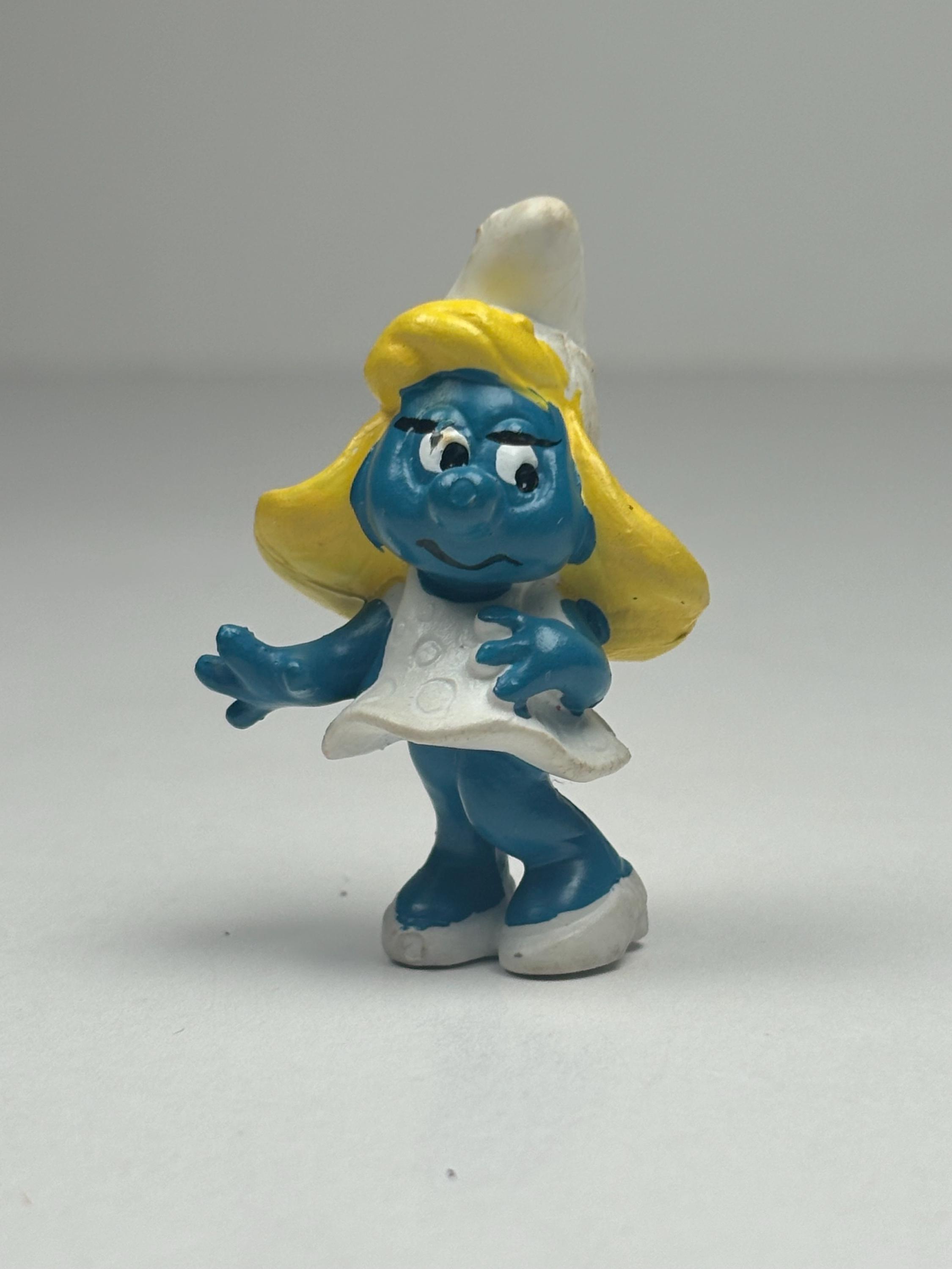 1980's smurf figure - Etsy 日本