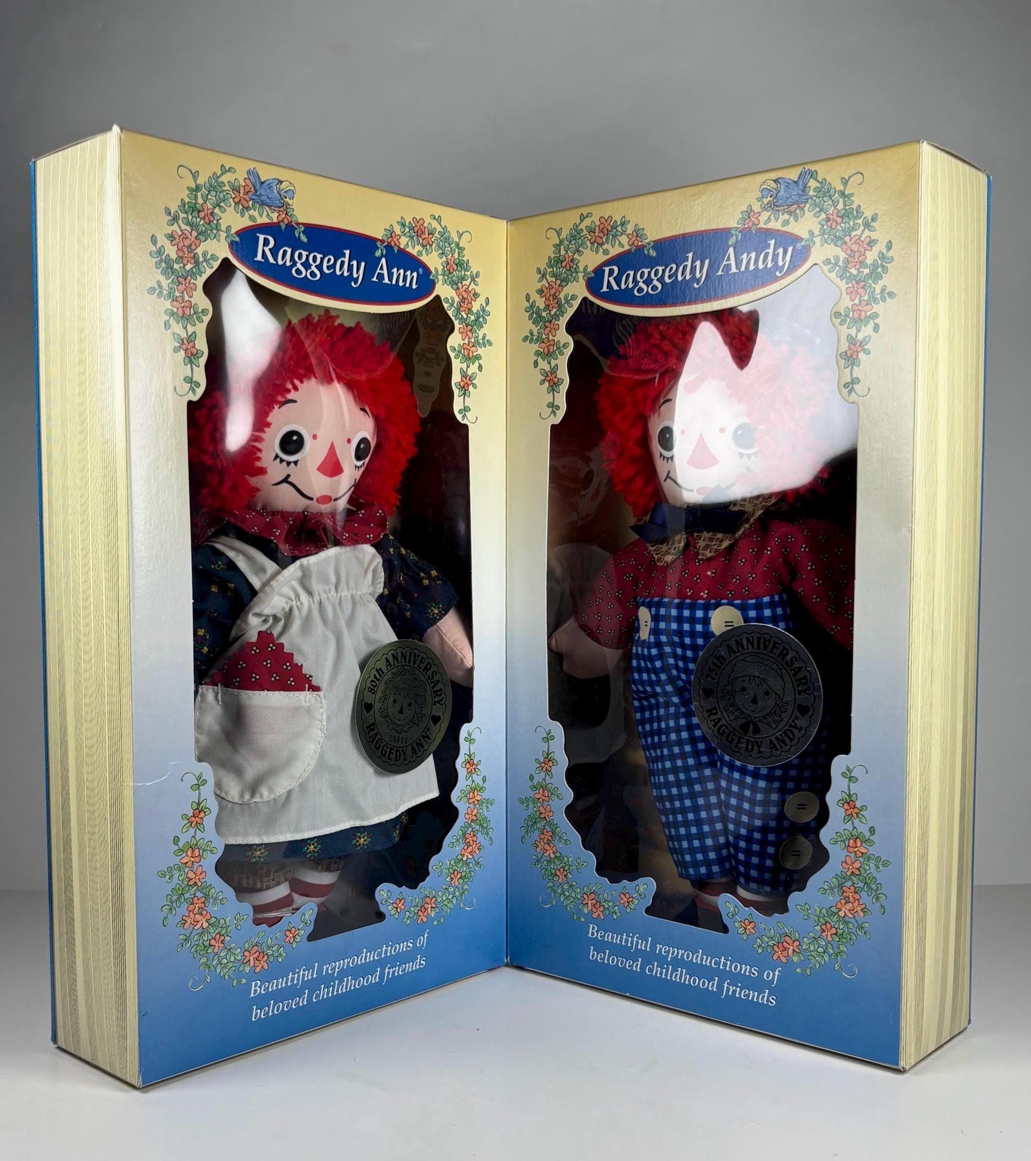 【箱付き】ラガディ・アン＆アンディKnickerbocker ドール ペア Raggedy ann andy set knickerbocker - Etsy 日本
