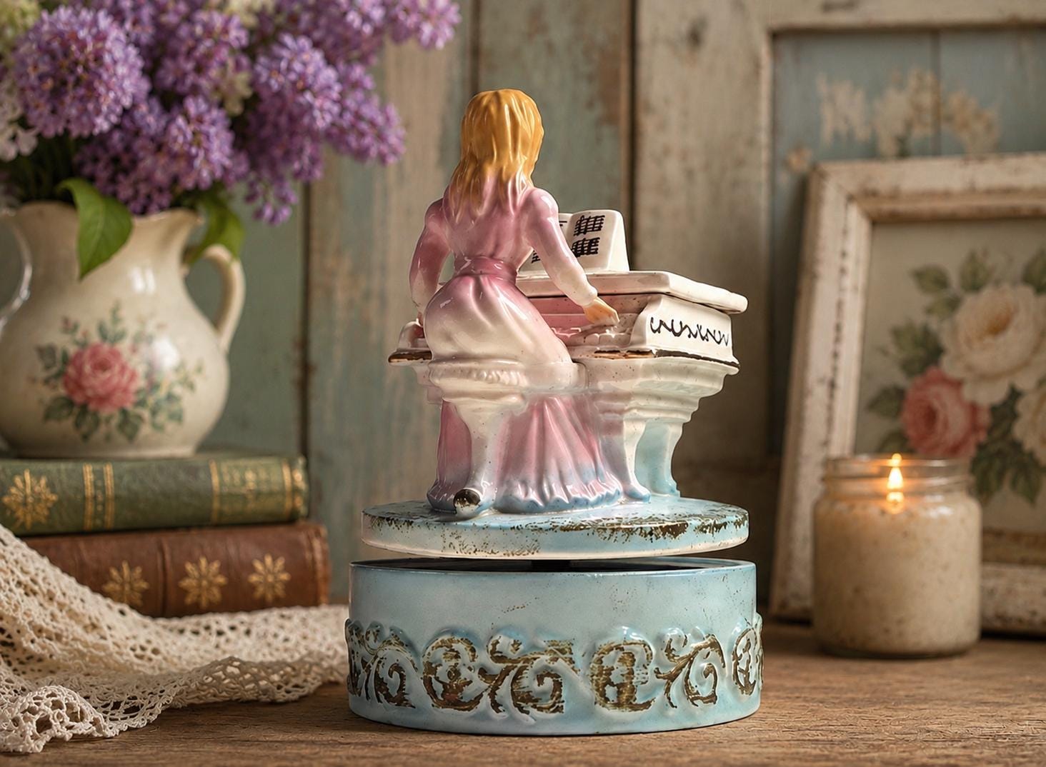 Sankyo Clown Music Box - Etsy