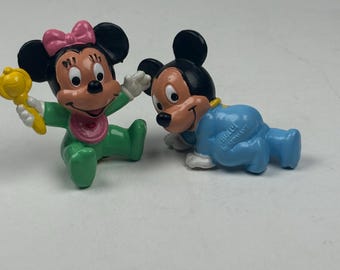 ヴィンテージ80年代おもちゃフィギュアPVCミニ漫画あなたが選ぶ - Etsy