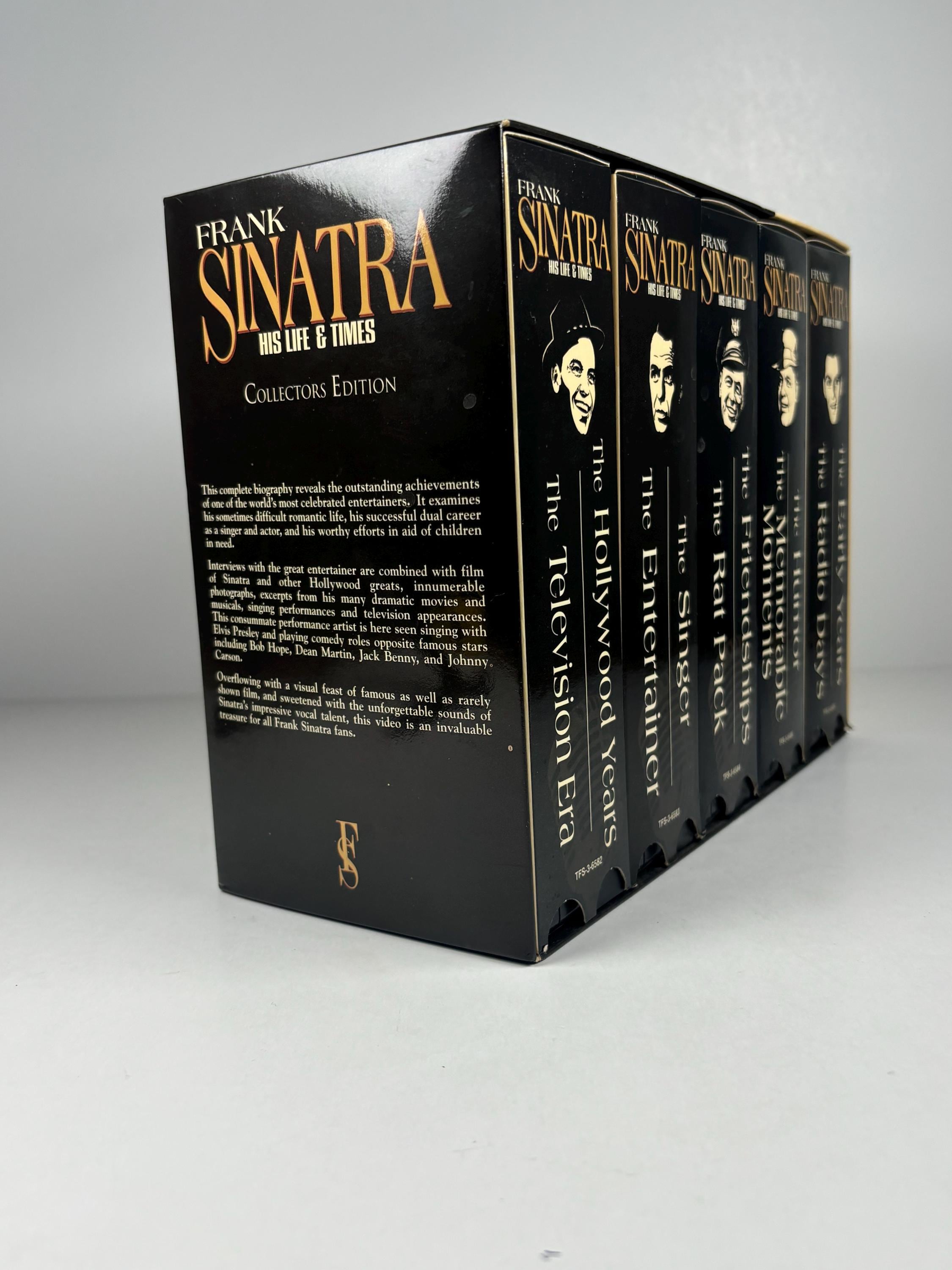 Frank Sinatra “his Life & Times” 10-tape Collectors Edition Box