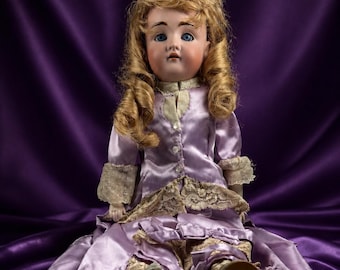 Huge 29” Antique Kestner 154 DEP Doll – Early German Bisque Beauty