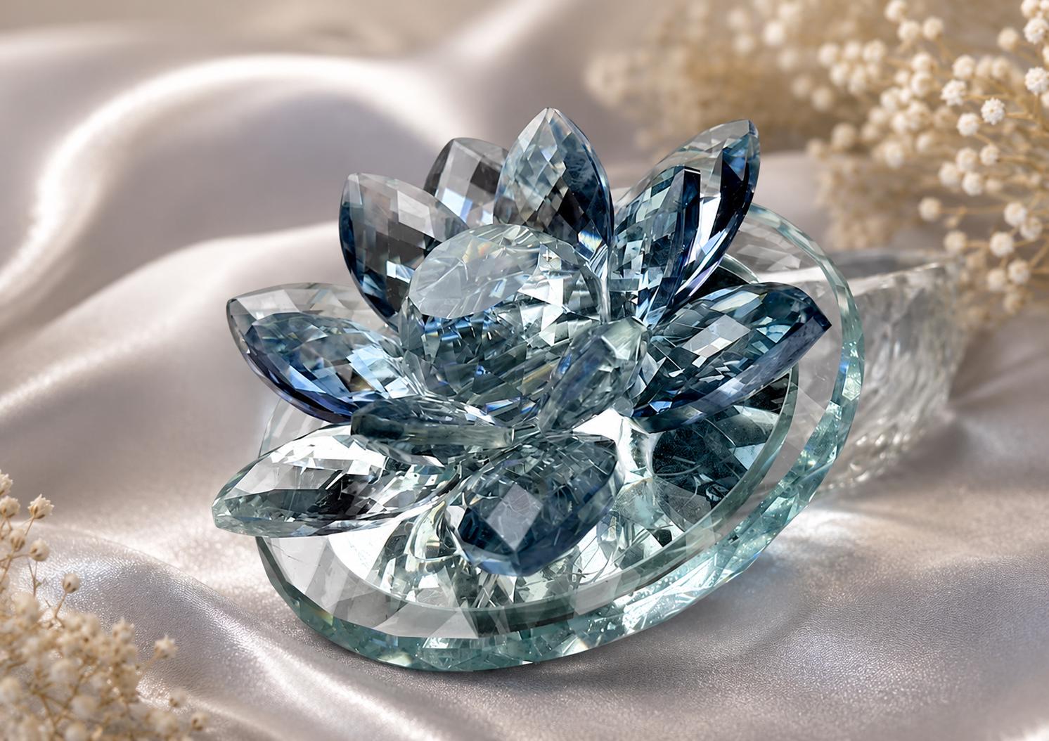 Baccarat Crystal Trinket Box - Etsy