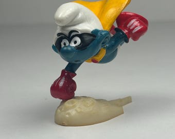 ヴィンテージ 指差しスマーフ フィギュア PVC おもちゃ 1979年 - Etsy 日本