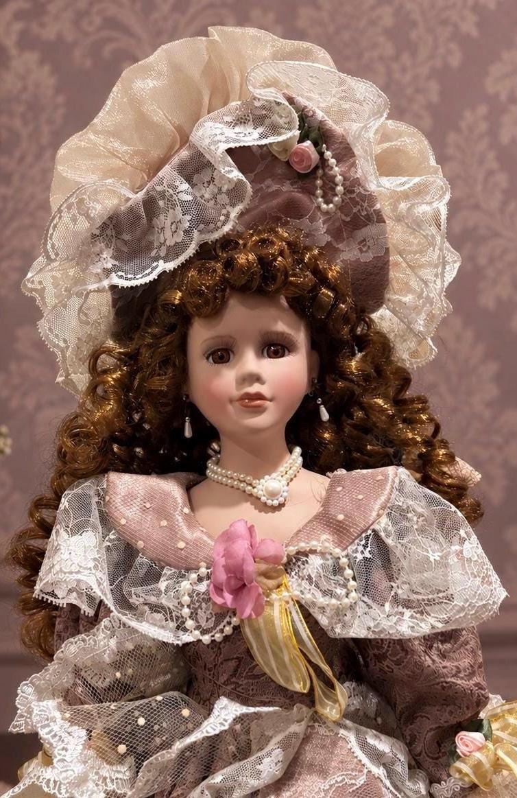 Victorian collection porcelain doll - Etsy 日本