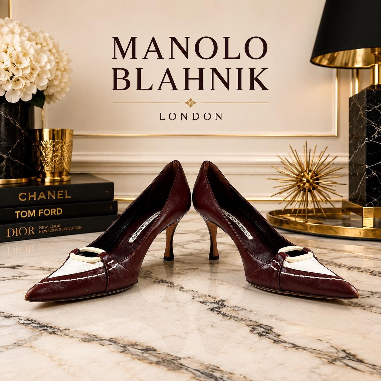 Vintage Manolo Blahnik Size 38 - Etsy