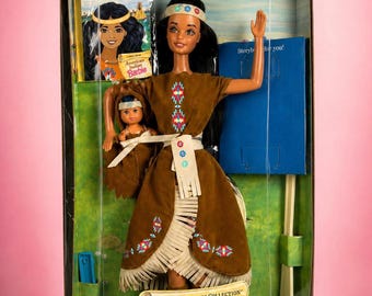 American Indian Barbie 1996 #17313 - Etsy