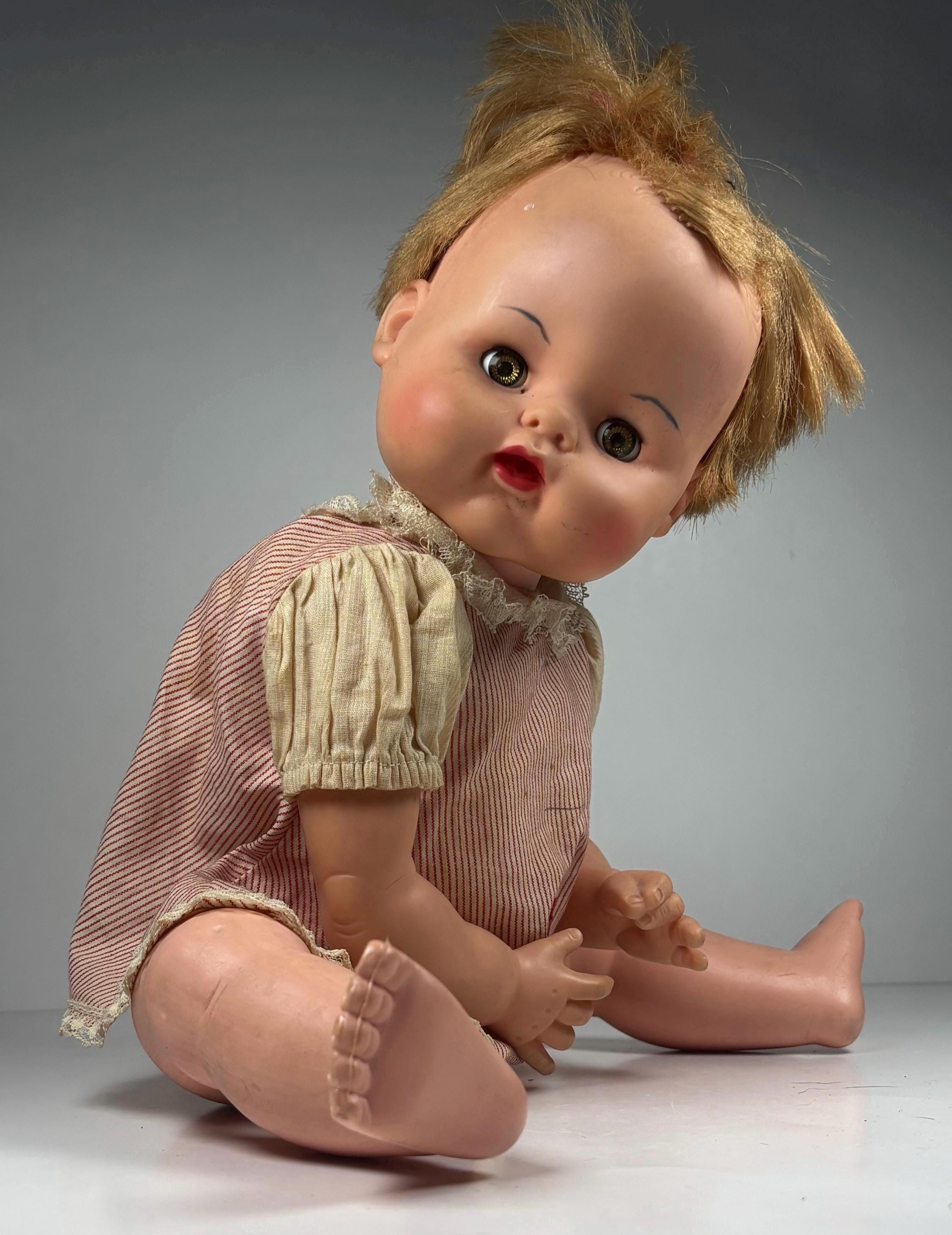 【中古】「未使用品」［CD］Dum Dum Baby Vintage Mid Century Baby Doll Sleep Eyes Pink Dress Hard Plastic