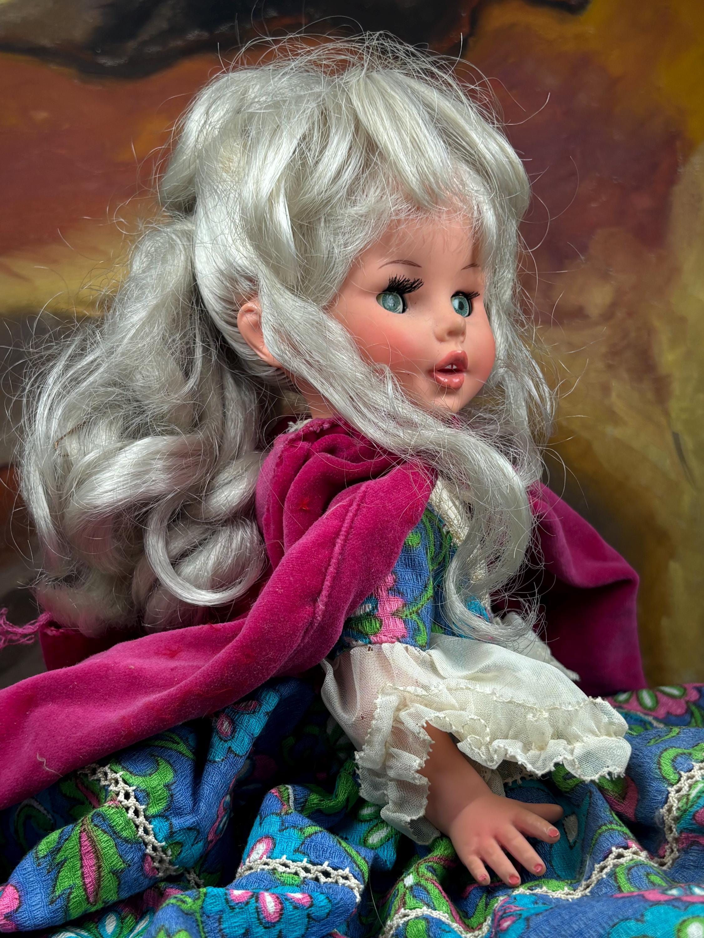 Vintage Italian Furga Doll – Late 1960s–early 1970s – Original