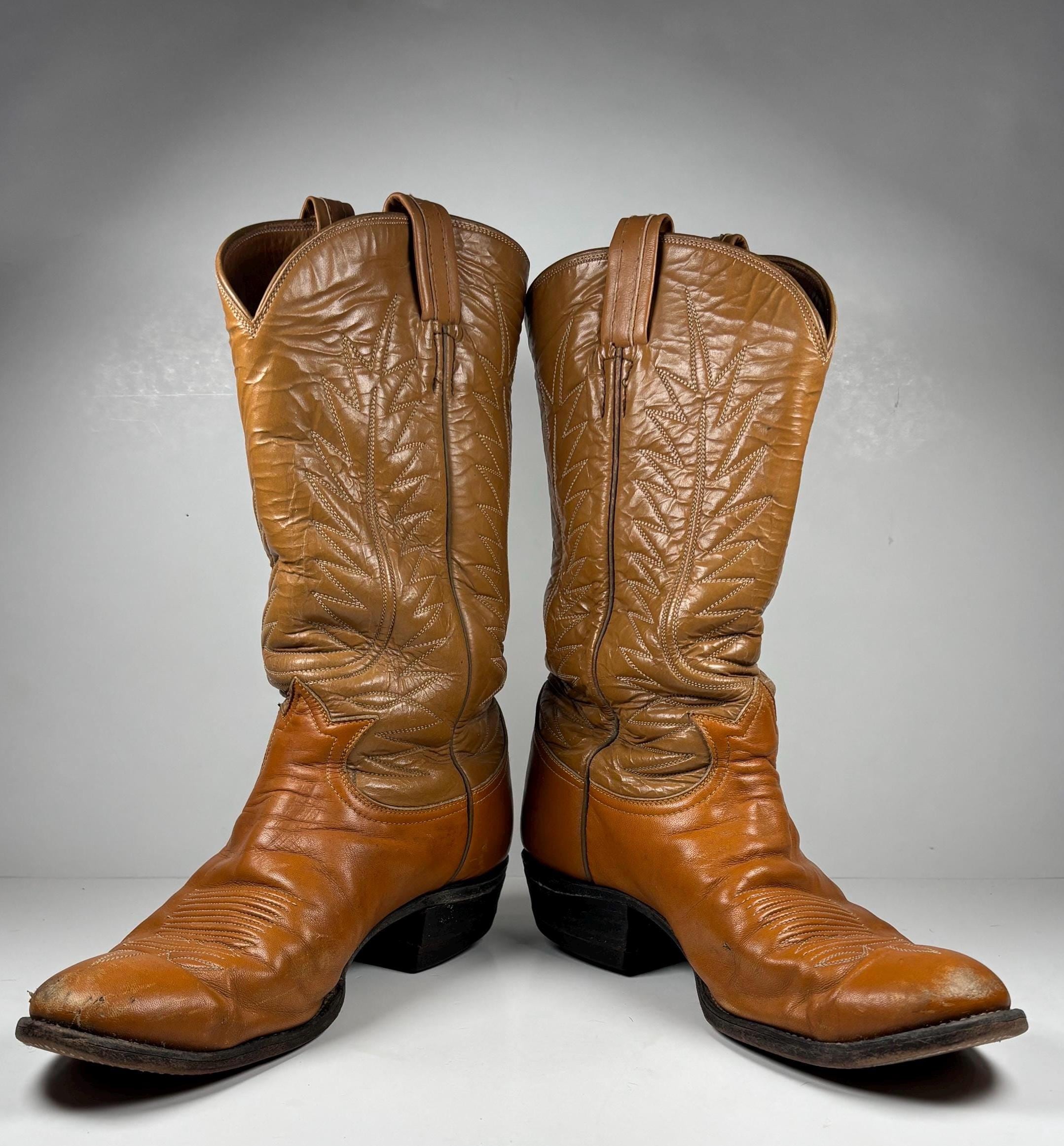90s Tony Lama Boots - Etsy Canada