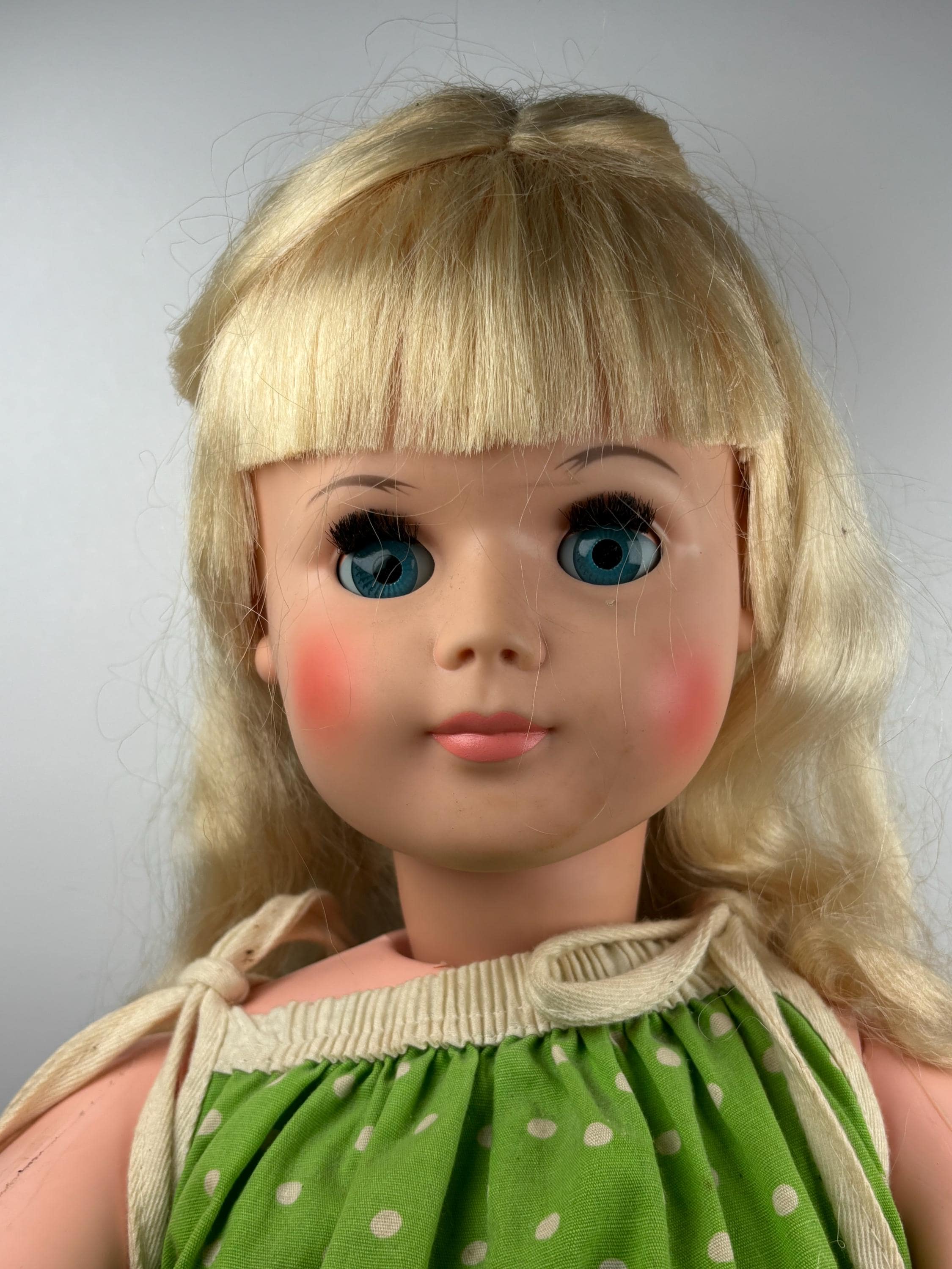 Vintage 1960’s Patti Playpal Doll Type Quality Blue Ribbon