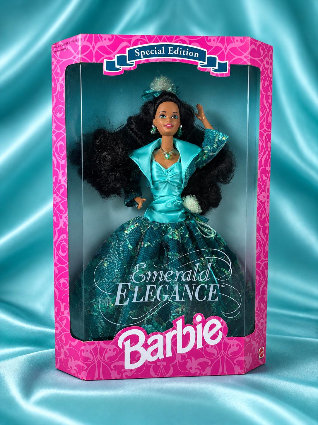 1994年バービーBarbieエメラルドエレガンス限定ヴィンテージ ドレス Vintage Mattel Emerald Elegance Barbie Special Edition NRFB